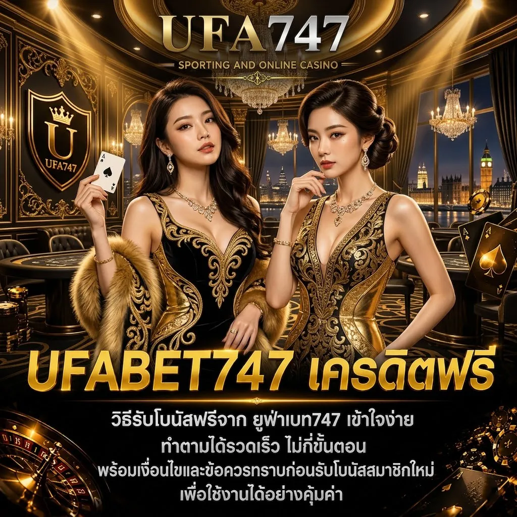 UFABET747 เครดิตฟรี