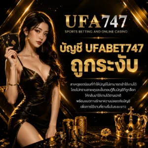 บัญชี UFABET747 ถูกระงับ