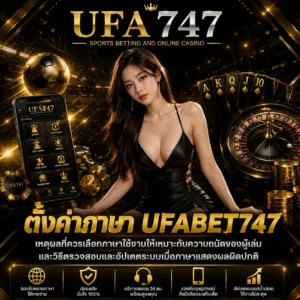 ตั้งค่าภาษา UFABET747
